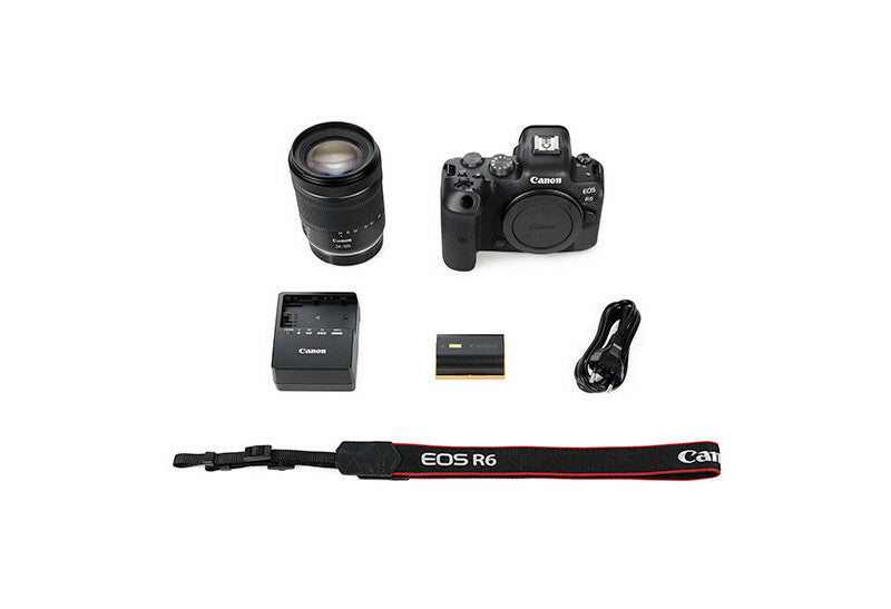 Cámara Canon EOS R6 con lente RF 24-105mm f/4L IS USM