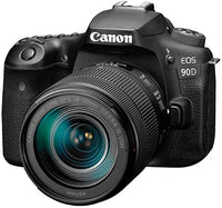 Cámara Canon EOS 90D con lente EF-S 18-135MM