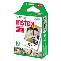 Película Fujifilm Instax Mini con 10 hojas para fotografías instantáneas en cámaras Instax Mini