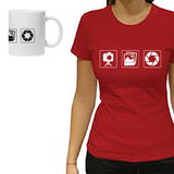 Playera y Taza ICONOS