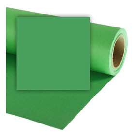 Fondo de Papel Verde CHROMA 2.75 x 10 m
