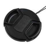 Tapa Bower color negro para lente de 49mm